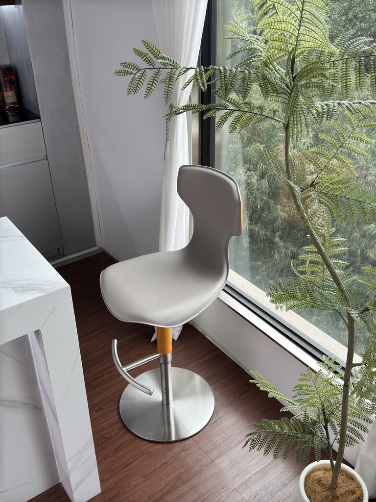 義式現代 馬鞍皮 升降吧台椅XH2012