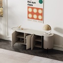 義式現代 烤漆金屬腳 餐邊櫃（尺寸定制）