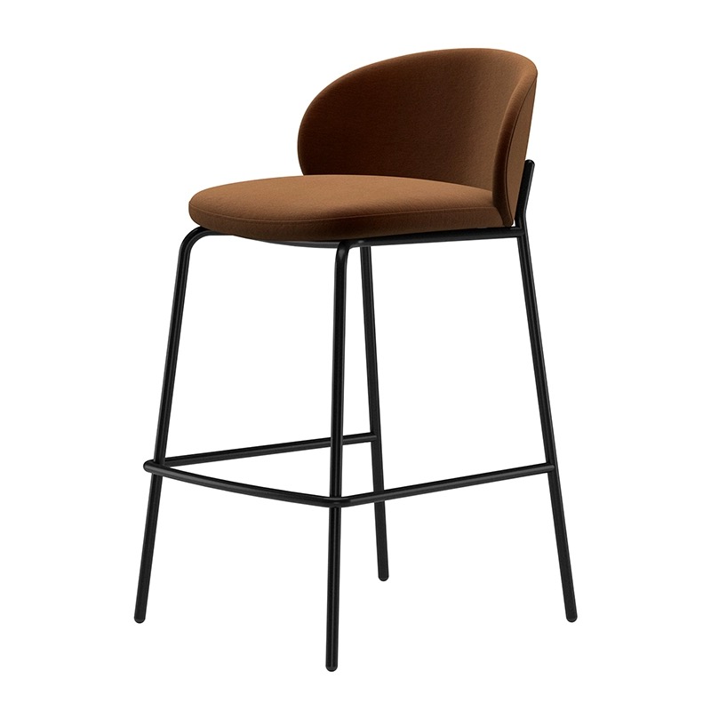 義式現代 北歐設計師高腳椅-JD