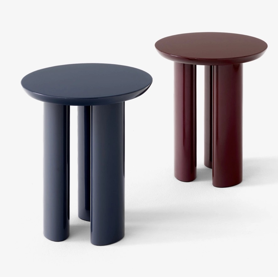 現代藝術 簡約設計 圓邊幾 床頭圓桌