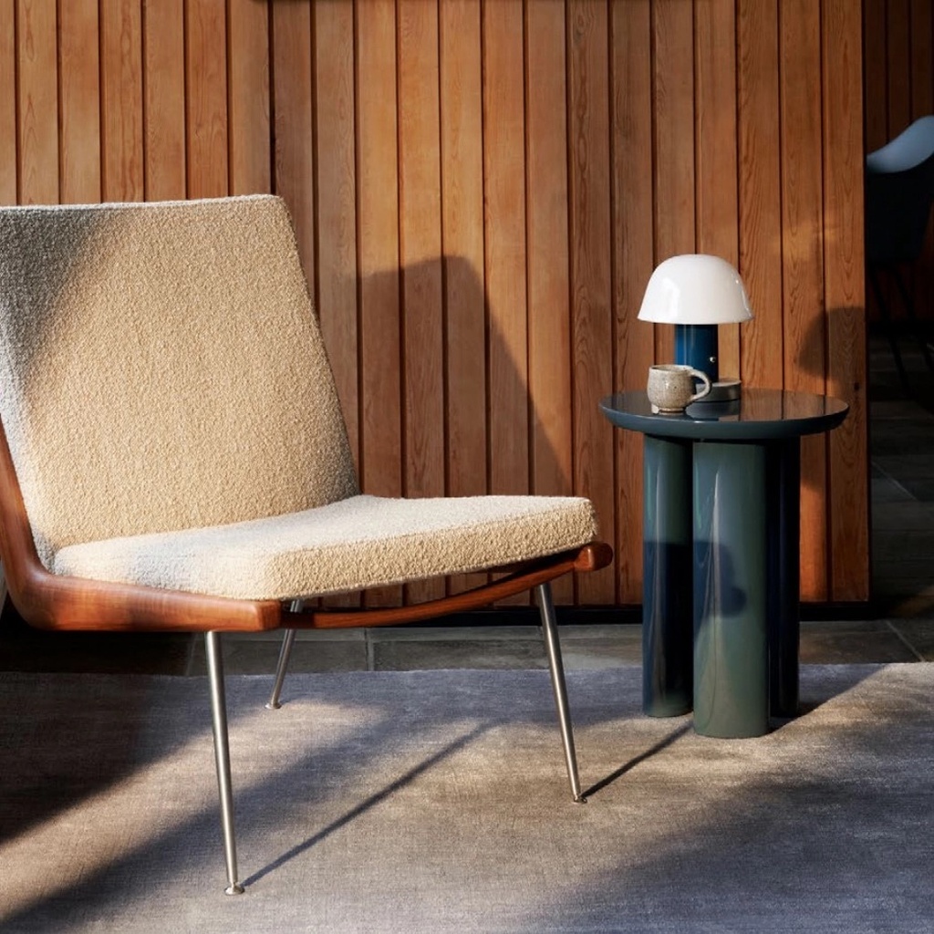 現代藝術 簡約設計 圓邊幾 床頭圓桌