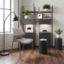 現代簡約 鋼架皮質 餐椅TS3657