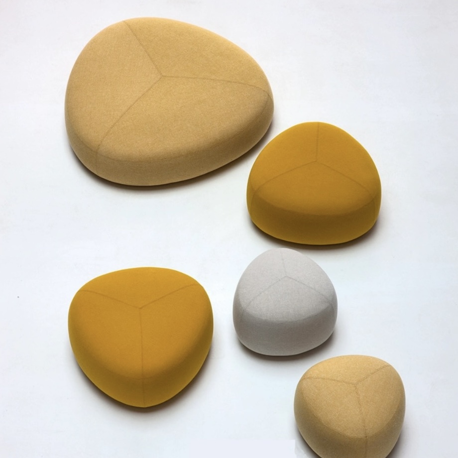 北歐風 客廳洽談區 麻布坐墩 JTS-1049-5#