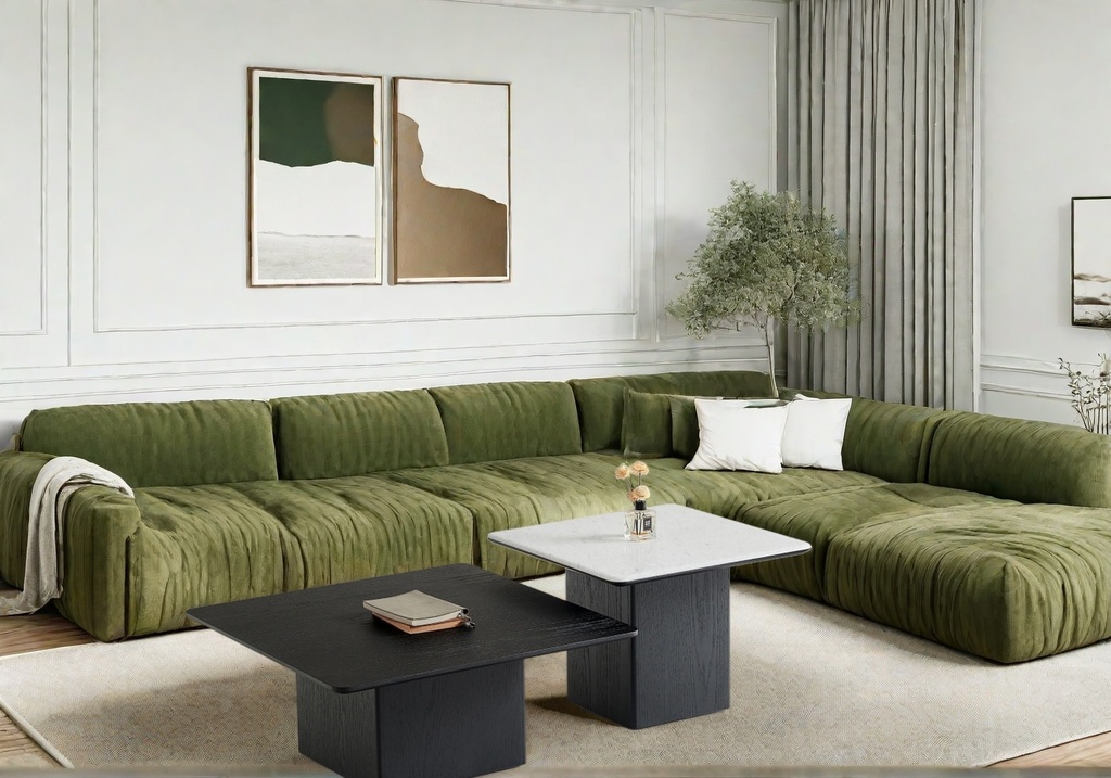 現代簡約 组合茶几 YJJ2531B#