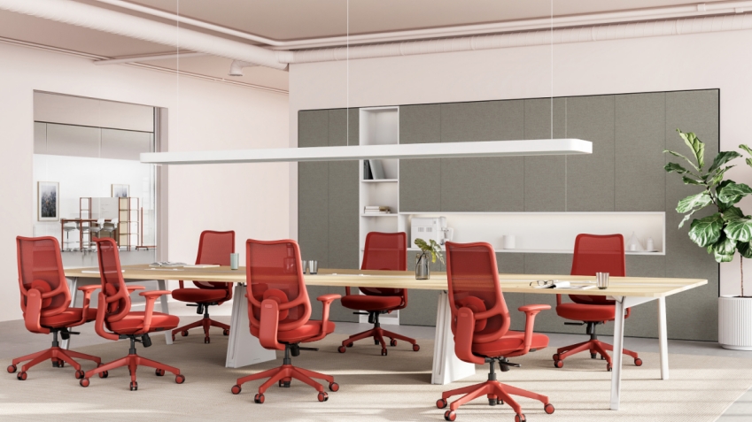 無頭枕JY-D270HF紅框