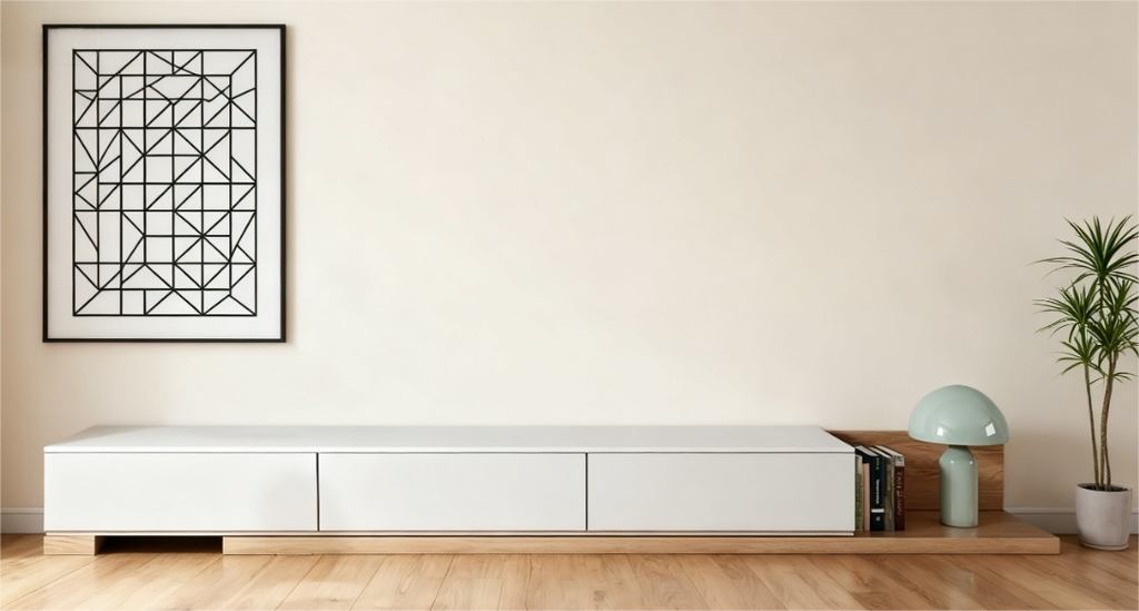 奶油風 可伸縮 三門地櫃 電視櫃902#OL