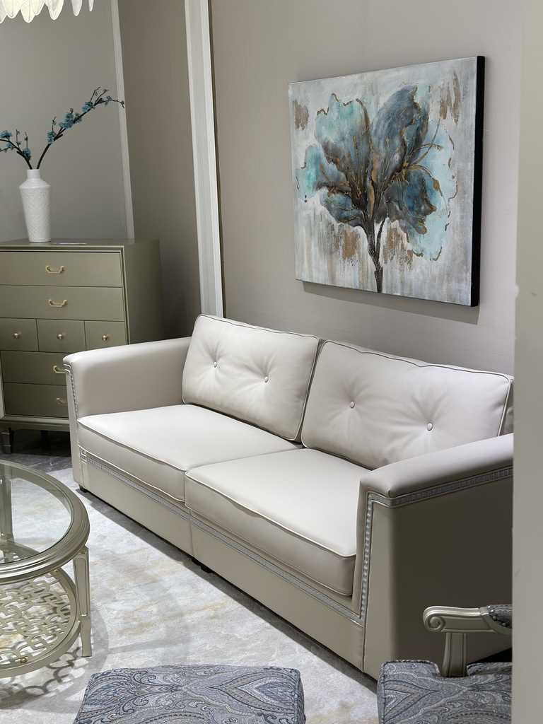 歐美式 納帕皮 實木沙發QJ-FX30沙發