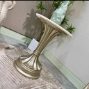 美式輕奢 大理石 實木邊几 QJ-FN40