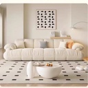 奶油風 大象耳朵直排貓抓布沙發 OL-2158#