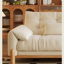 奶油風 直排大象耳朵雲朵布沙發 OL-5528#