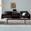 中古侘寂風 頭等艙電動功能頭層牛皮沙發 OL-2003#