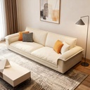 現代簡約風 小戶型直排帆船布沙發 OL-F68#