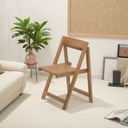 紅橡木 實木折疊椅 HFH-LY980#