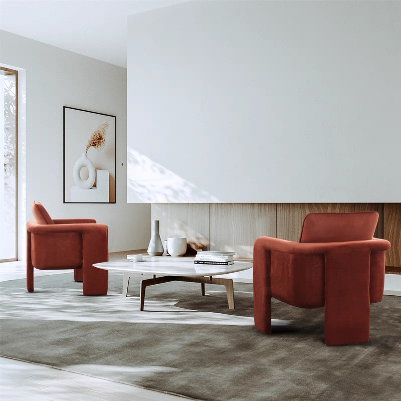 Roma系列豎琴休閒椅RM-LC-005