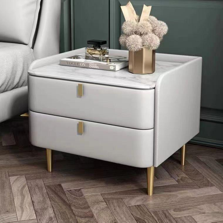 現代輕奢  皮質床頭櫃 ST-可定制款01