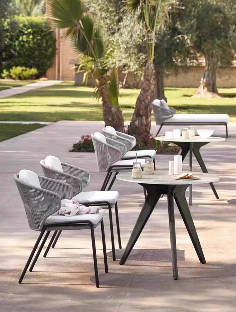 戶外 鋁合金 岩板圓桌 MY102802