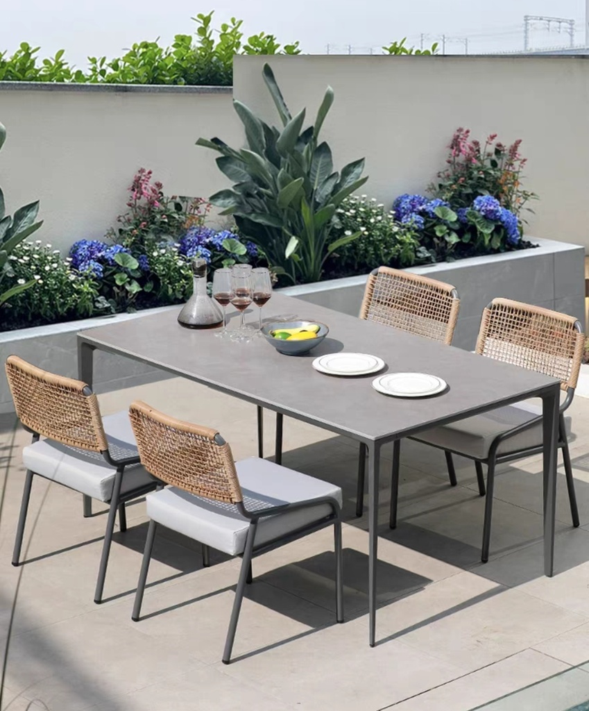 戶外家具 藤編 鋁材休閑椅FBL-SY-P15