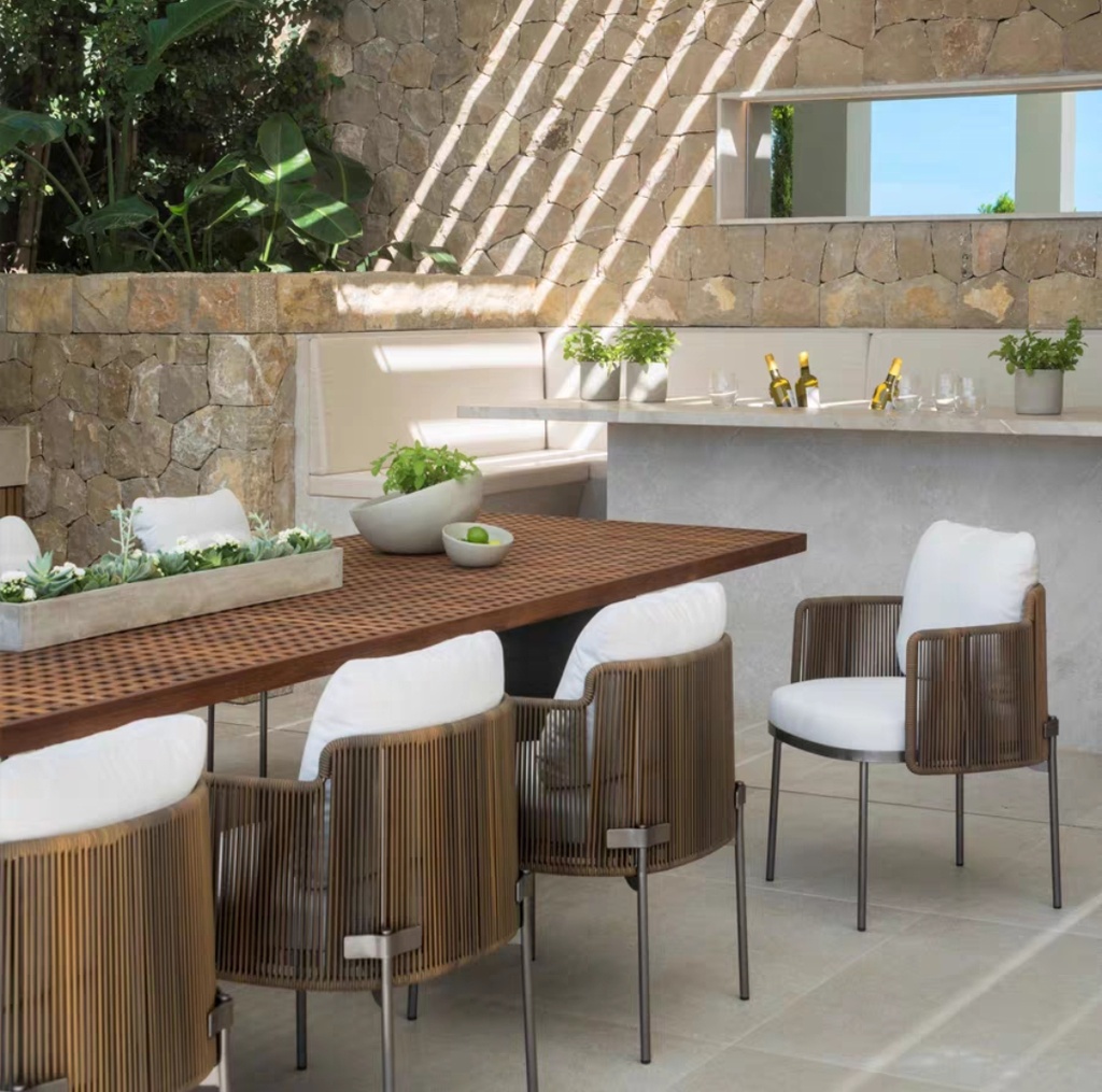 戶外家具 鋁材 藤編扶手椅FBL-SY-P05