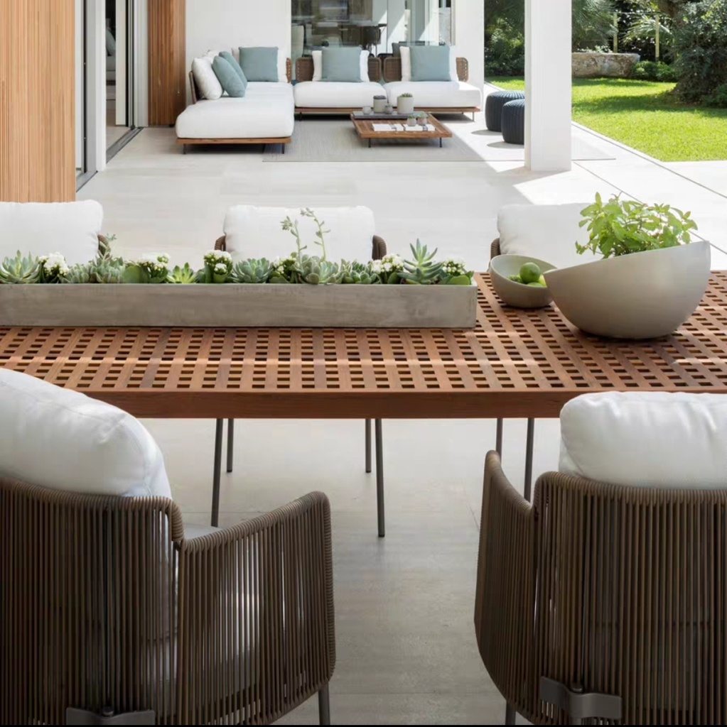 戶外家具 鋁材 藤編扶手椅FBL-SY-P05