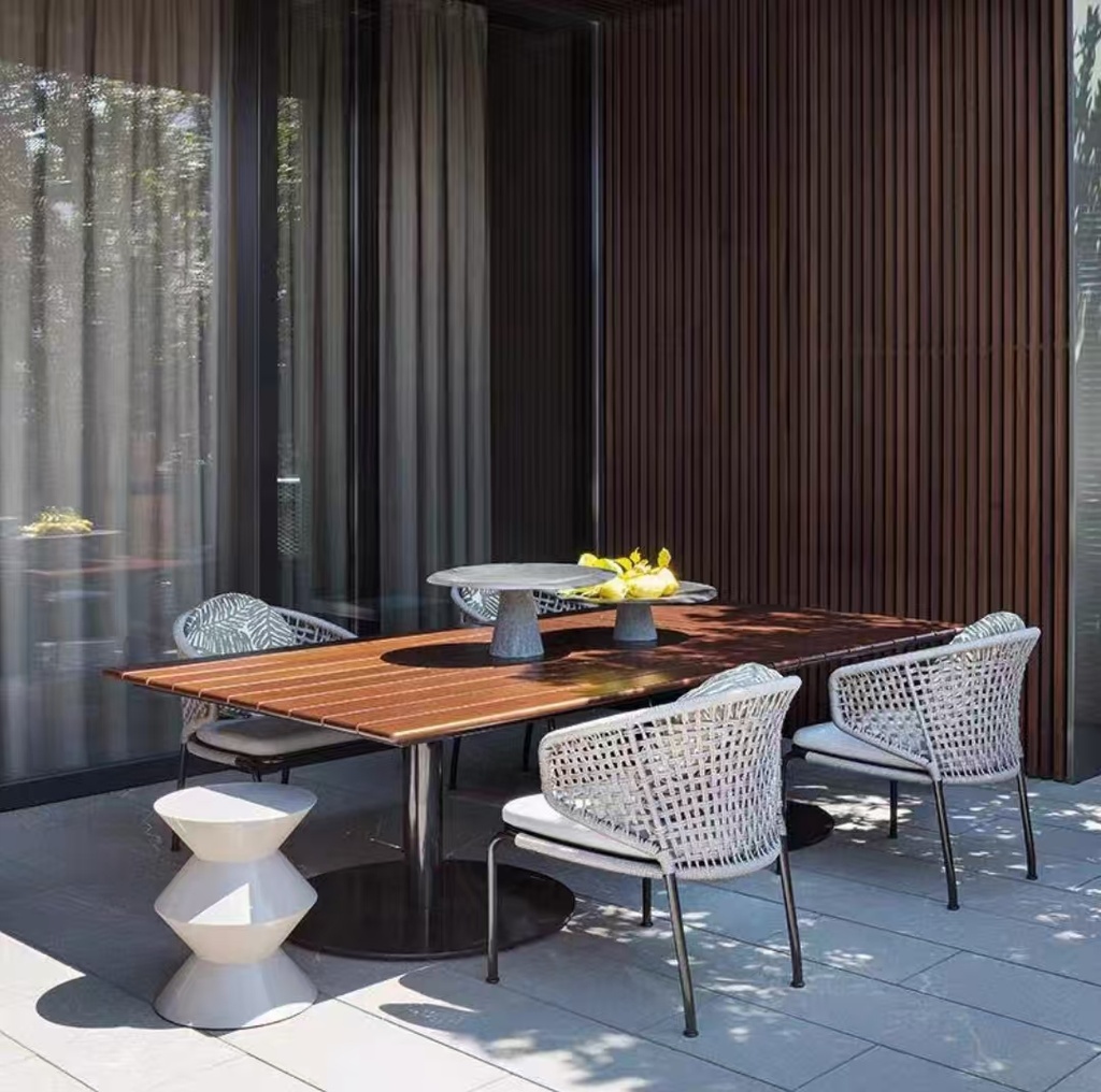 戶外家具 金屬框架 藤編休閑椅FBL-SY-P06