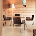 戶外家具  鋁架 庭院繩編休閑椅FBL-SY-P12