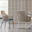 戶外家具 金屬框架 繩編庭院單椅FBL-SY-P24