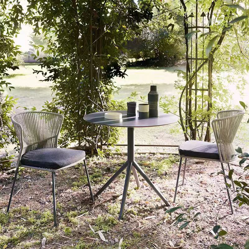 戶外桌椅 鋁架 繩編靠背椅FBL-SY-P25 