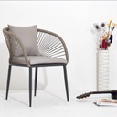 戶外桌椅 鋁架 繩編香格里拉椅FBL-SY-P31