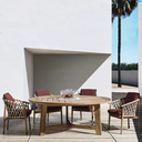 戶外桌椅 繩編 鋁架單人椅FBL-