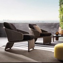 戶外家具 設計師款 繩編躺椅FBL-SY-B03