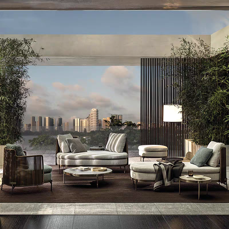 戶外桌椅  繩編 米洛提扶手椅FBL-SY-B09