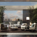 戶外桌椅  繩編 米洛提扶手椅FBL-SY-B09