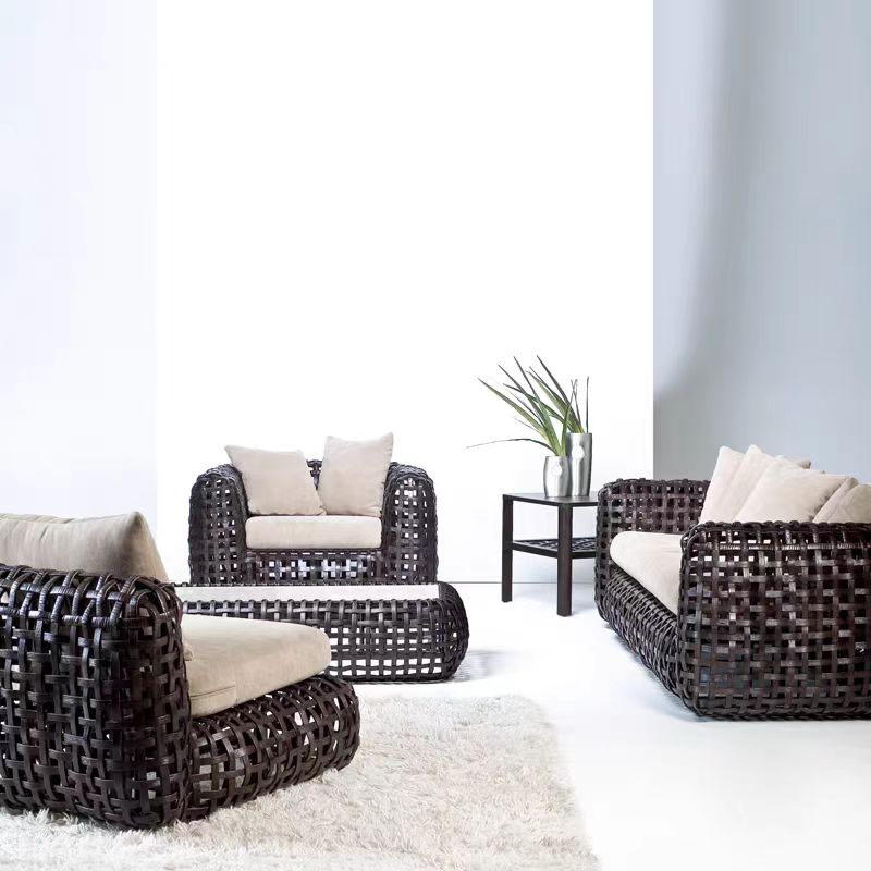 庭院家具 籐編 鋁架鏤空沙發FBL-SY-B13