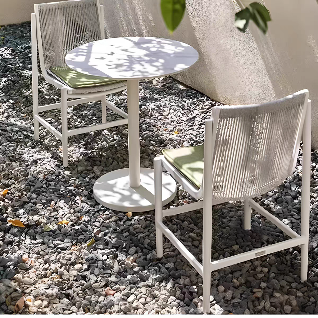 戶外桌椅 繩編 U型靠背休閑椅FBL-SY-C04