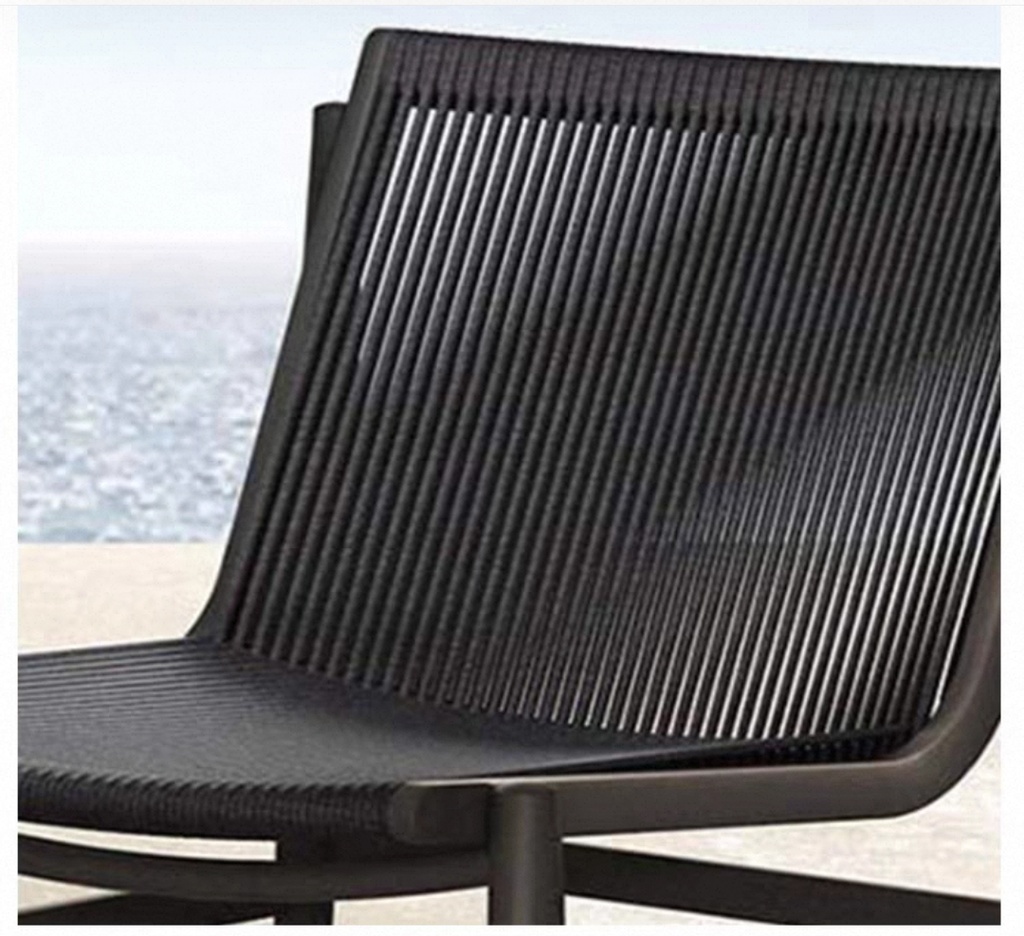 戶外桌椅 繩編 U型靠背休閑椅FBL-SY-C04