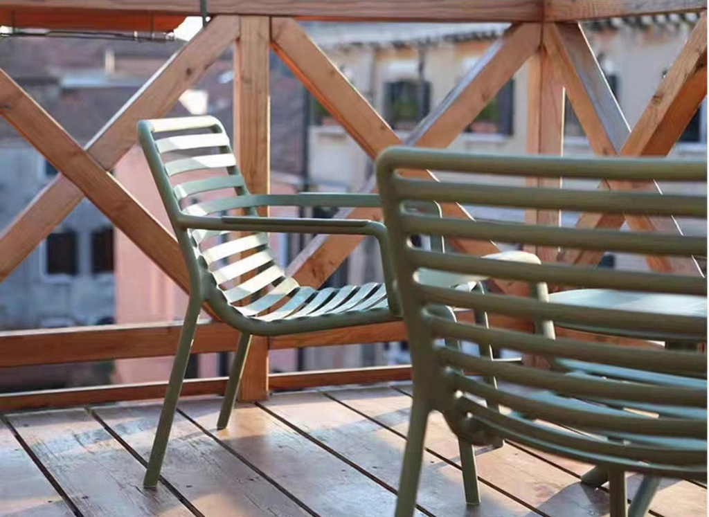 戶外桌椅 金屬框架 矮脚扶手椅FBL-SY-C06