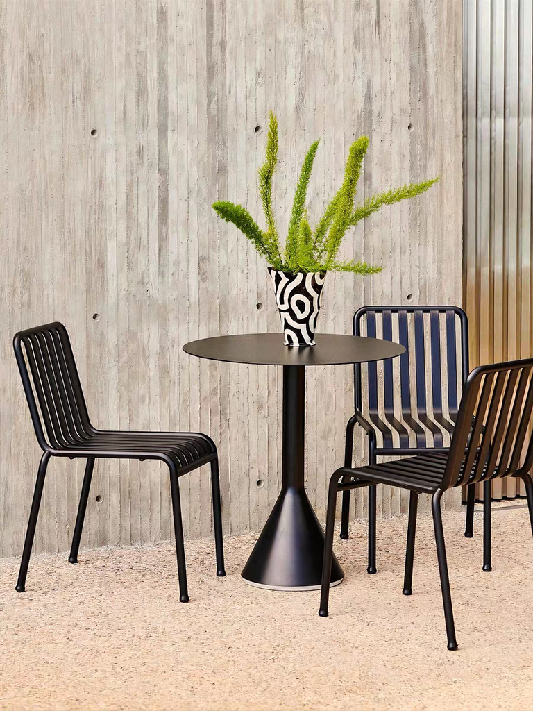 戶外桌椅 竪條 无扶手休閑椅FBL-SY-C10