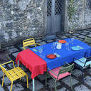 戶外家具 橫條 無扶手休閑椅FBL-SY-C14