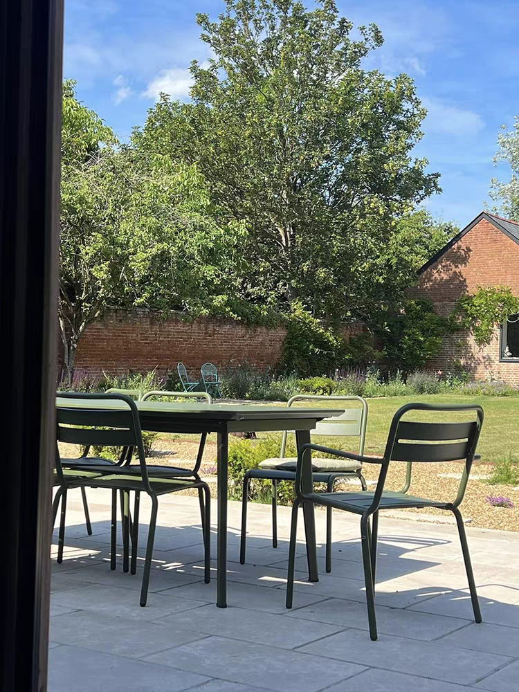 戶外家具 橫條 無扶手休閑椅FBL-SY-C14