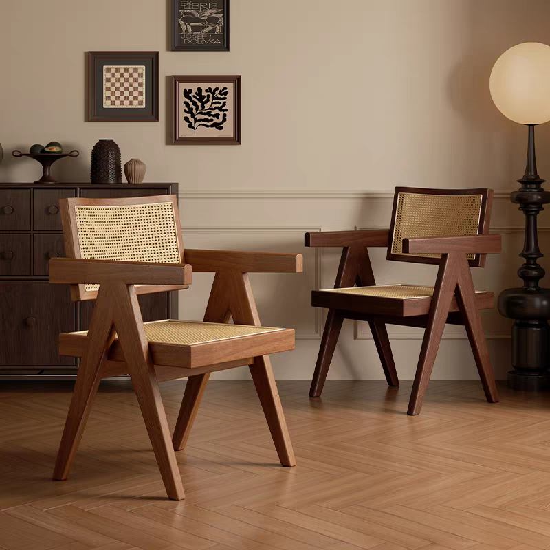 戶外桌椅 實木 可摺叠扶手椅QY-SY-C16