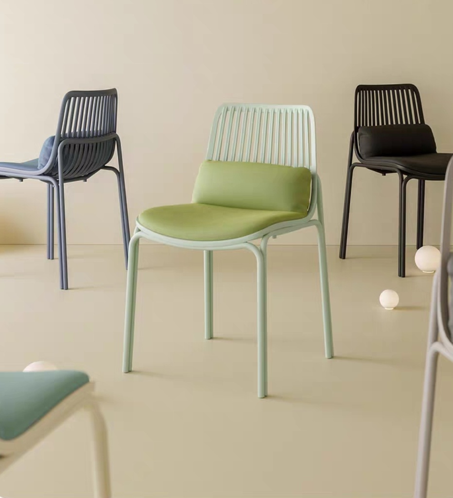 戶外家具 欄柵式靠背 休閑單椅QY-SY-C18