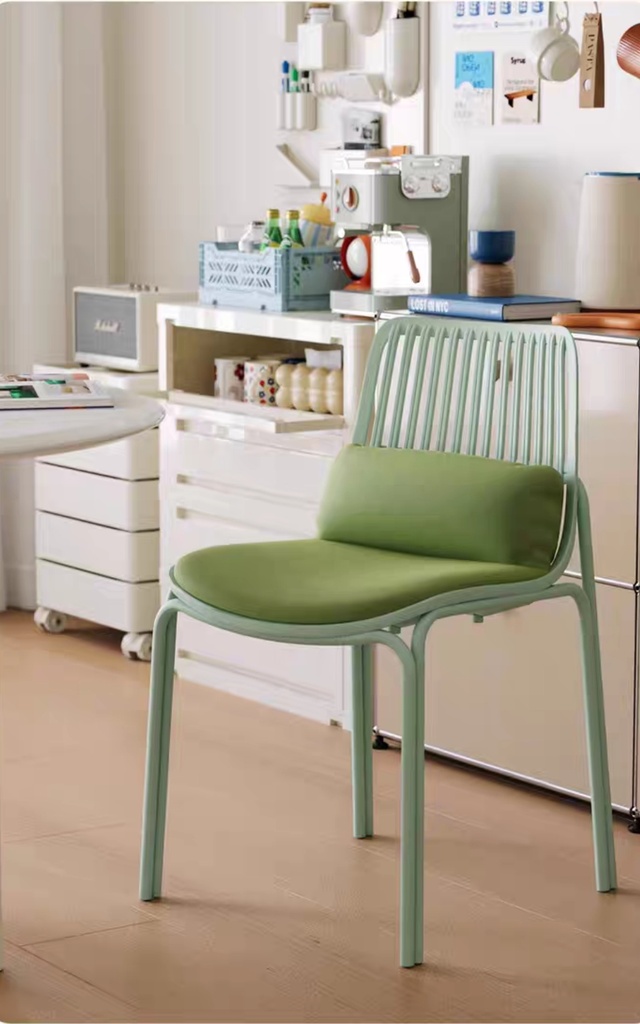 戶外家具 欄柵式靠背 休閑單椅QY-SY-C18