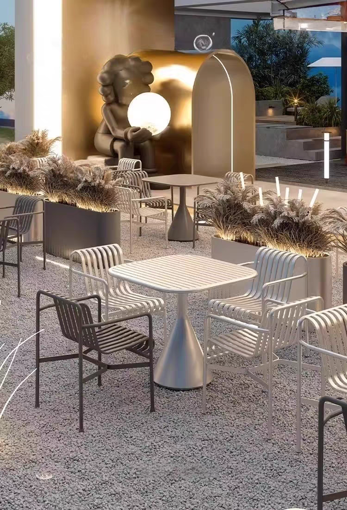 戶外家具 鋁材 高背弧形椅FBL-SY-C20