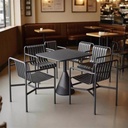 戶外家具 鋁材 高背弧形椅FBL-SY-C20