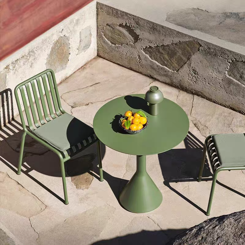 戶外家具  鋼架 圓錐圓桌QY-SY-T06