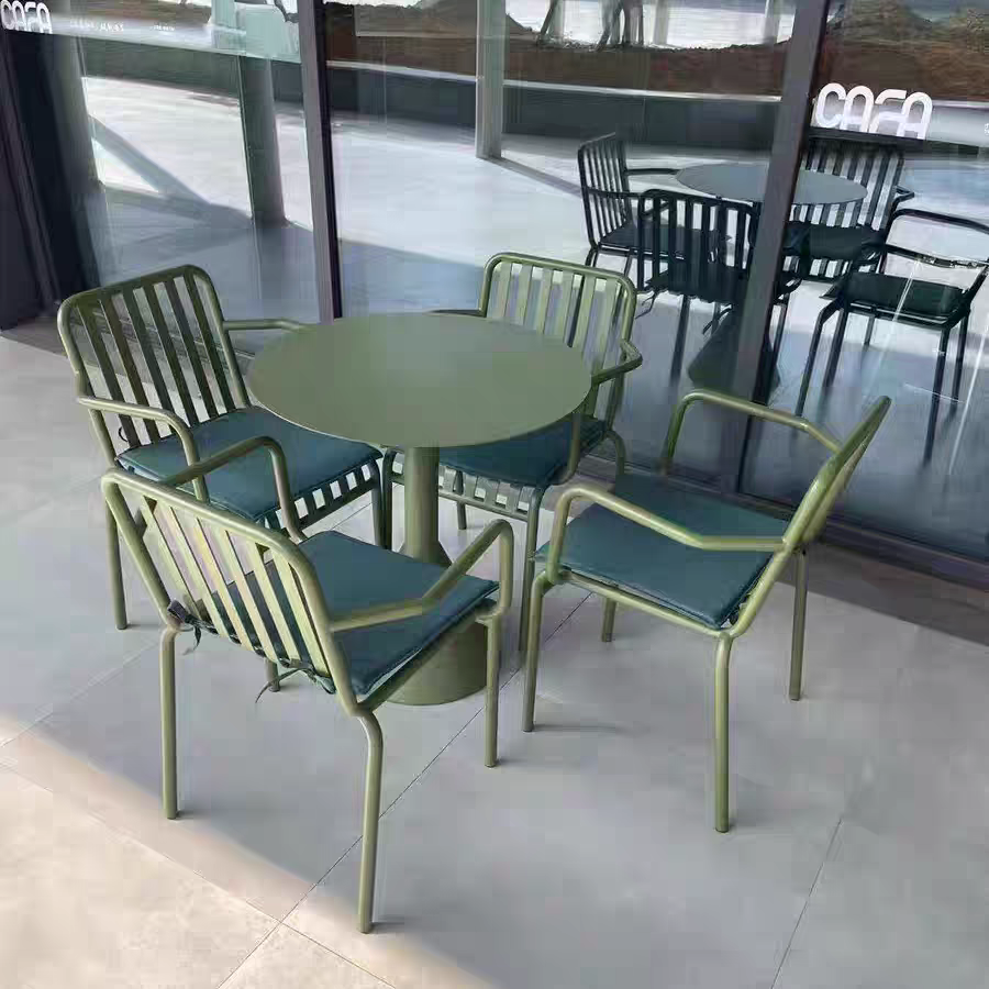 戶外家具  鋼架 圓錐圓桌QY-SY-T06