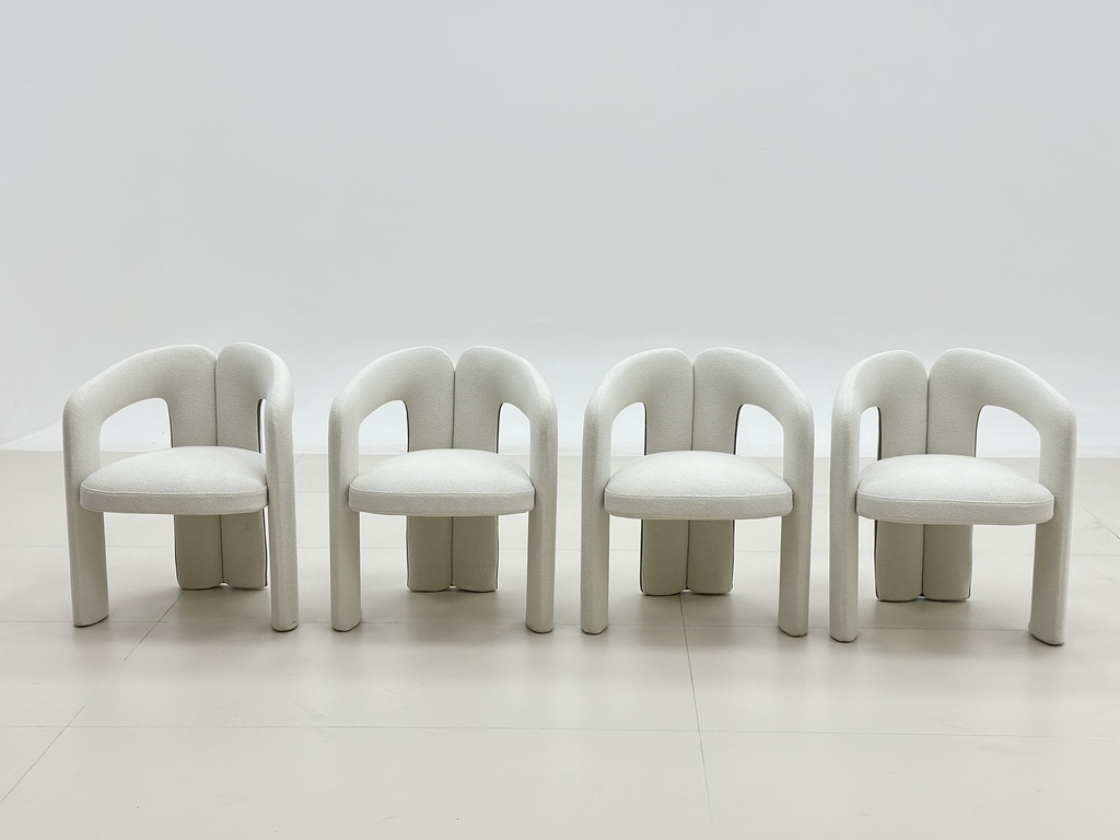 名品設計 布面扶手椅 CH-255A