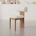 奶油風 實木 河馬椅SY-CH-133