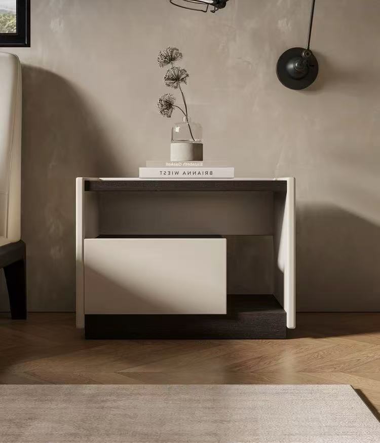 現代簡約 實木烤漆 床頭櫃ST022#