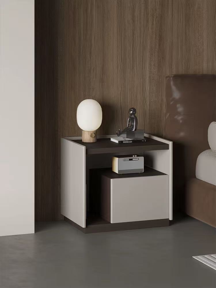 現代簡約 實木烤漆 床頭櫃ST022#